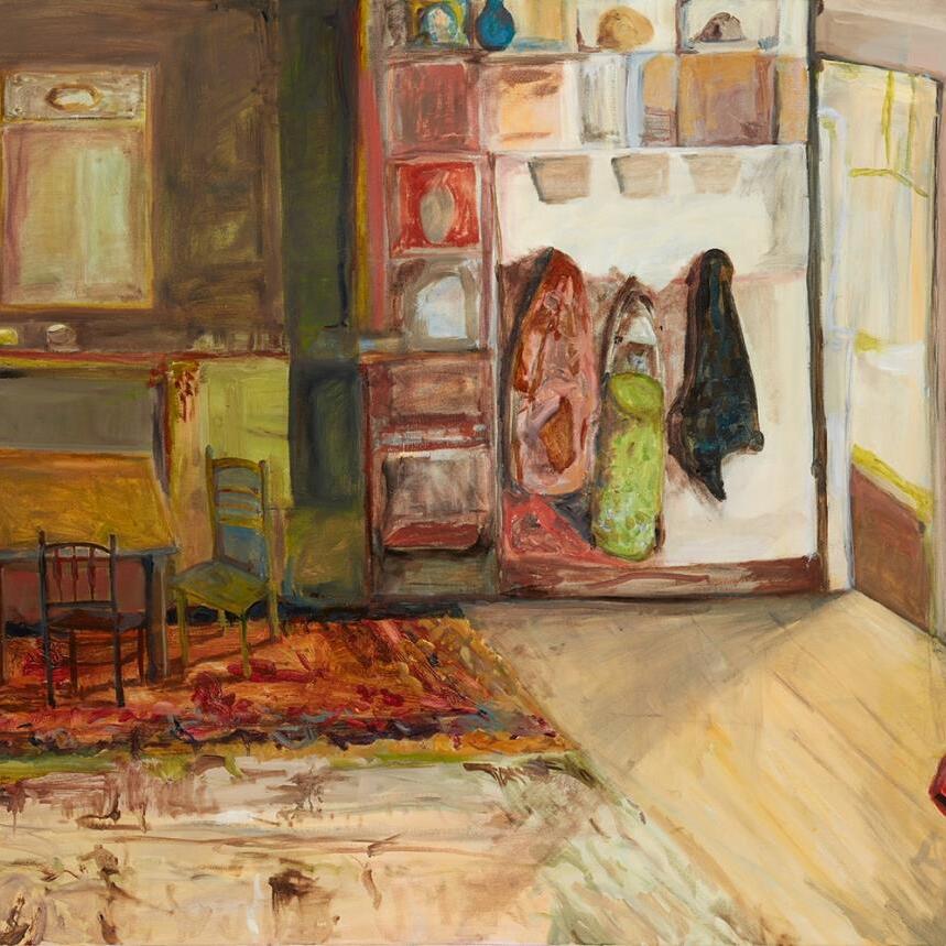 Morning Montmarte Oil on canvas by artist Pamela French